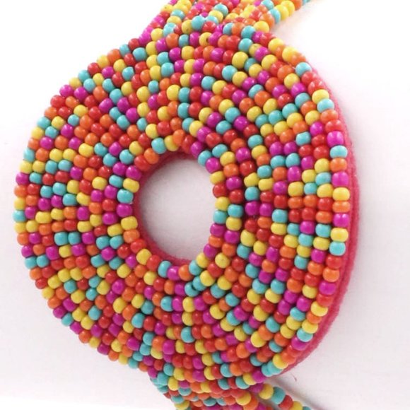 Handmade Bracelet Jewelry - Handmade Seed Beaded Boho Bracelet Multi Colored